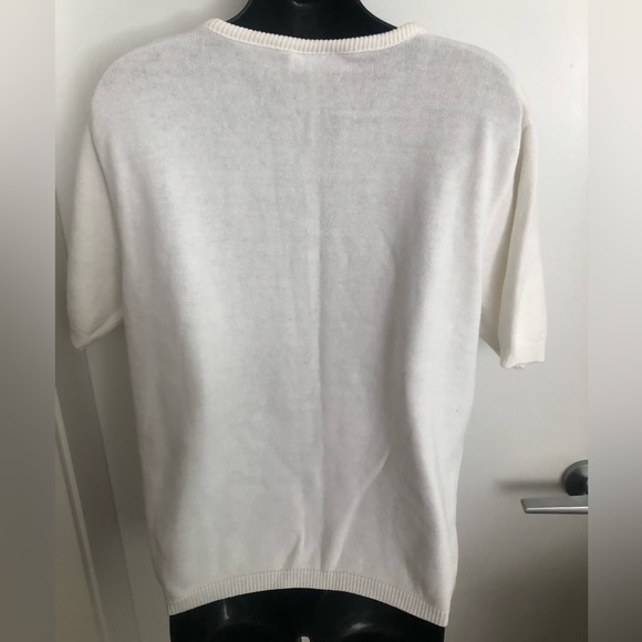 3/$25 PIERRE CARDIN L (12-14 Fit) cotton knit style top - Picture 7 of 10